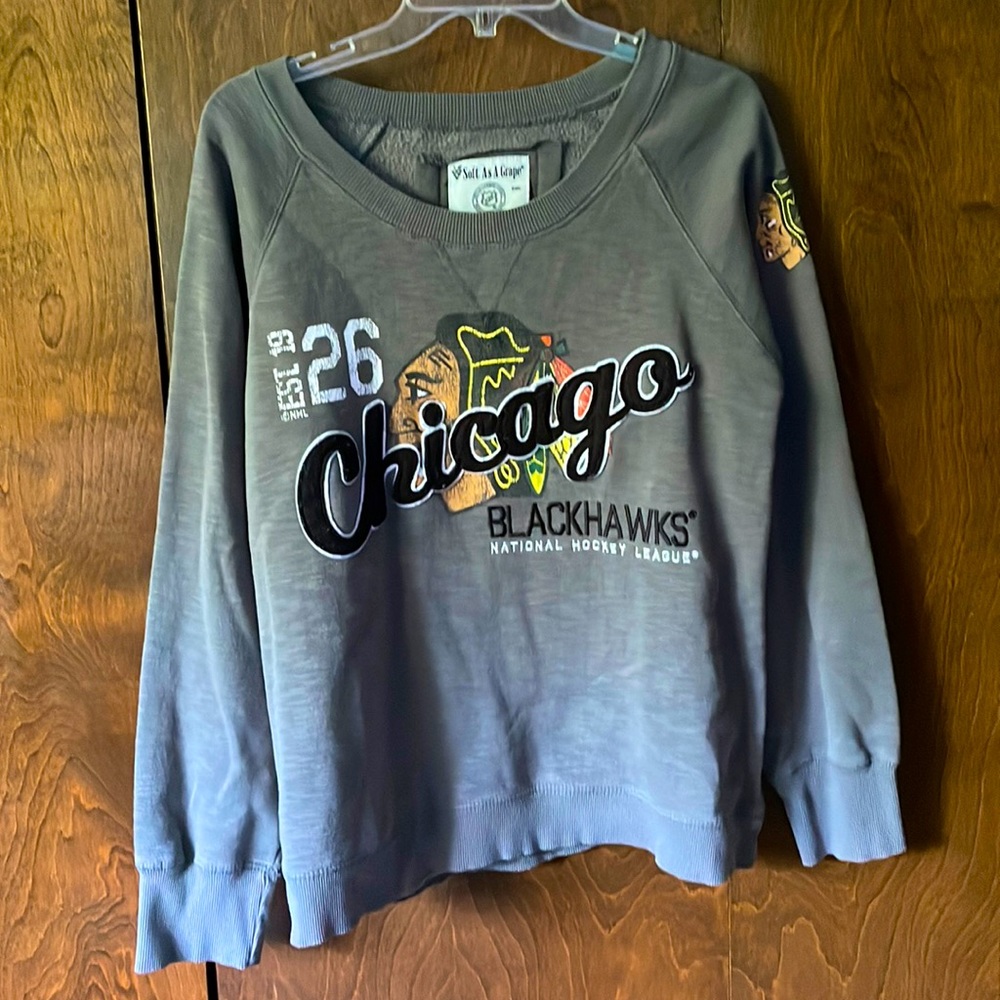 Women’s Blackhawks Sweatshirt - NHL Officially Licensed